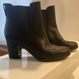 Timberland Black Ankle Booties